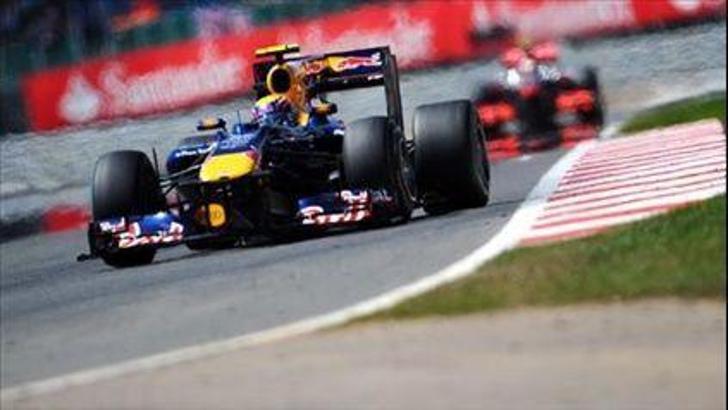 İngiltere'de kazanan Webber oldu!