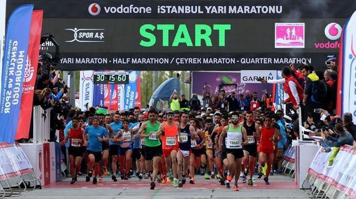 Vodafone İstanbul Yarı Maratonu sona erdi