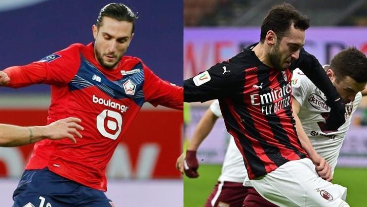 Yusuf Yazıcı ve Hakan Çalhanoğlu, dev takımların gözdeleri