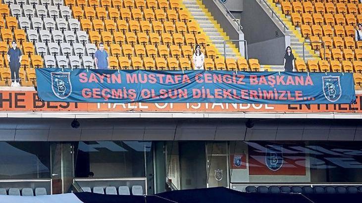 Başakşehir'den Mustafa Cengiz için jest