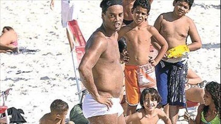 Bu ne hal Ronaldinho!