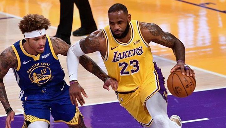 NBA'de bugün: Los Angeles Lakers - Golden State Warriors maç sonucu: 113-115