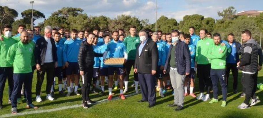 TFF Temsilcisi Köksalan'dan, Serik Belediyespor'a ziyaret