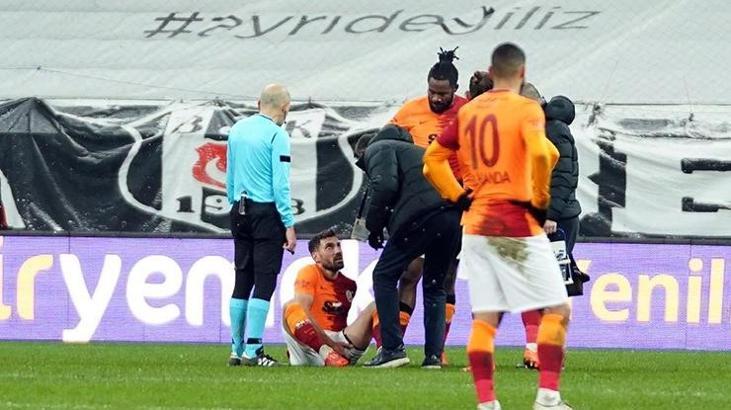 Galatasaray'da Şener 2 maçta sakatlandı