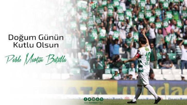 Bursaspor'dan Batalla paylaşımı