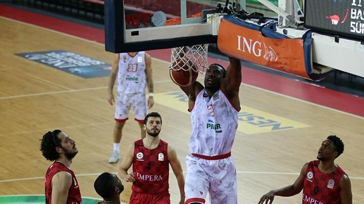 Pınar Karşıyaka - Empera Halı Gaziantep Basketbol: 72 - 65