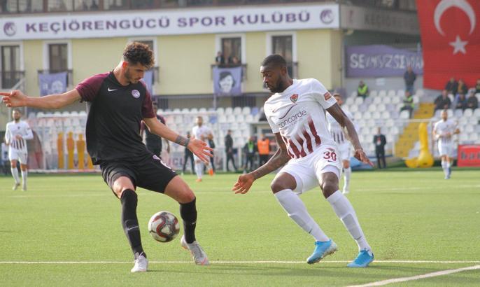 Hatayspor 90+2'de güldü, Keçiörengücü 33 maç sonra evinde yıkıldı