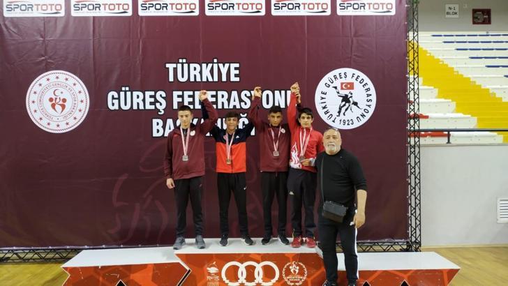 Büyük Yıldızlar Serbest Güreş Grup Müsabakaları sona erdi