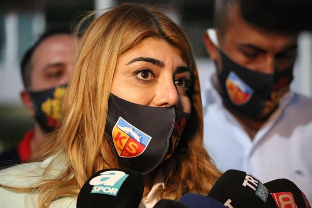 Berna Gözbaşı: Kayserispor'un yeri Süper Lig'dir!