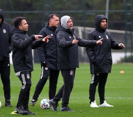 Beşiktaş'ta derbi hazırlıkları başladı
