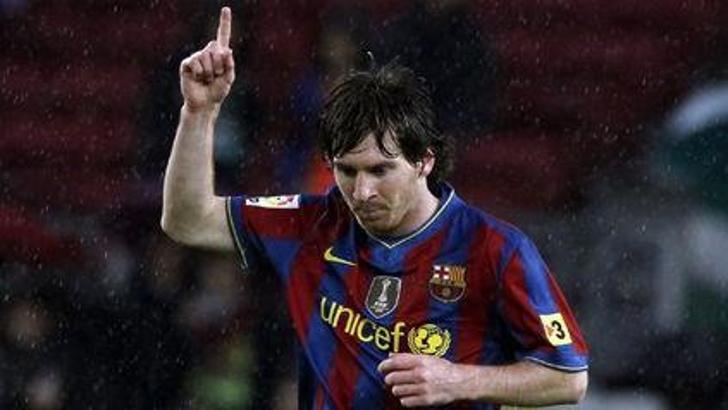 Messi 'Altın ayakkabı'ya çok yakın!