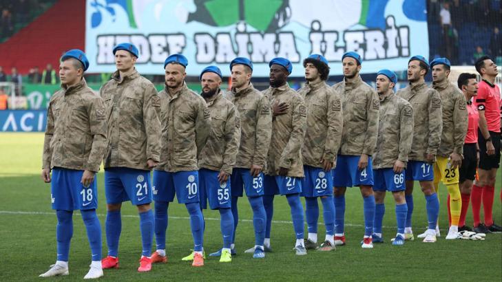 Çaykur Rizespor'dan Mehmetçiğe destek
