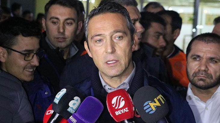 Fenerbahçe başkanı Ali Koç'tan sert sözler