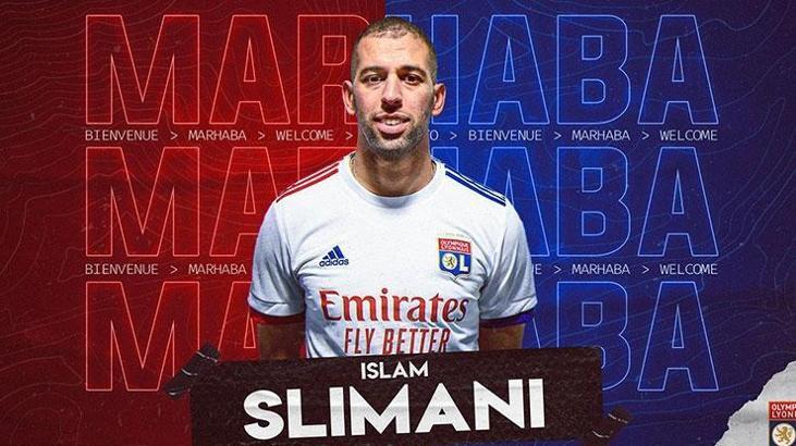 Islam Slimani Lyon'da