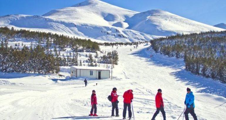 Kayakta sezonun ilk yarışı Erzurum'da yapılacak