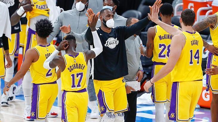 NBA'de Lakers ve Bucks kazanmaya devam etti