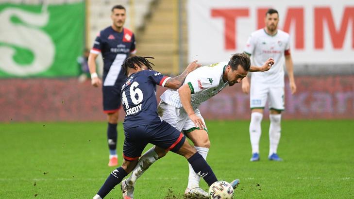 Bursaspor'un 20 maçlık gol zinciri sona erdi