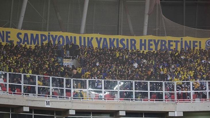 Taraftara yazık oldu