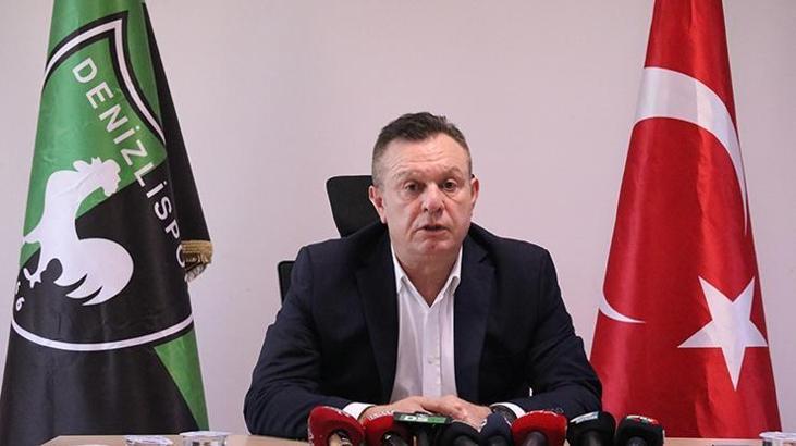 Denizlispor Başkanı Çetin: Maddi gücümüz tükendi
