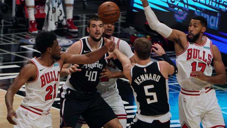 NBA'de Los Angeles Clippers, Chicago Bulls'u mağlup etti