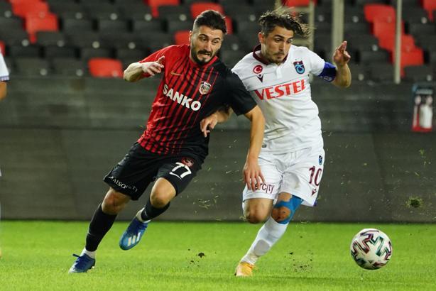 (ÖZET) Gaziantep Futbol Kulübü - Trabzonspor maç sonucu: 1-1
