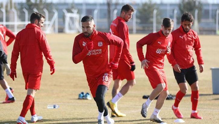 Sivasspor Gaziantep hazırlıklarını tamamladı