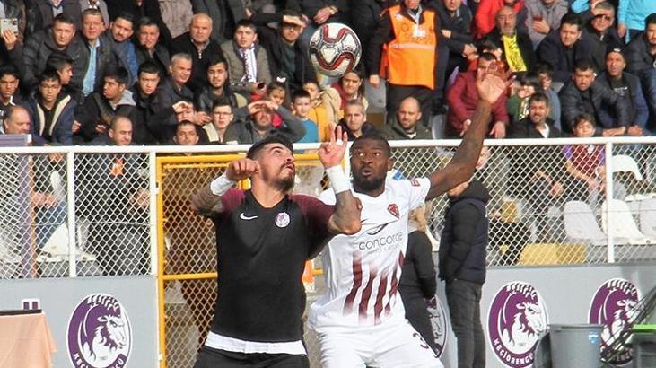 Hatayspor son anda kazandı