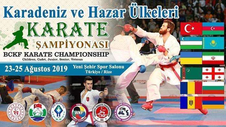 Rize'de Karate Şöleni Başlıyor