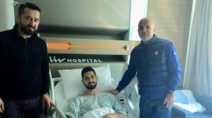 Hasan Çavuşoğlu'ndan Emre Akbaba'ya ziyaret