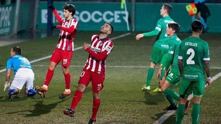Kral Kupası'nda şok: Atletico Madrid 3.Lig takımına elendi
