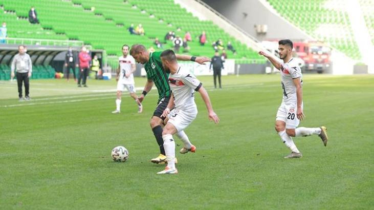 Misli.com 2. Lig: Sakaryaspor: 1 - GMG Kastamonuspor: 2