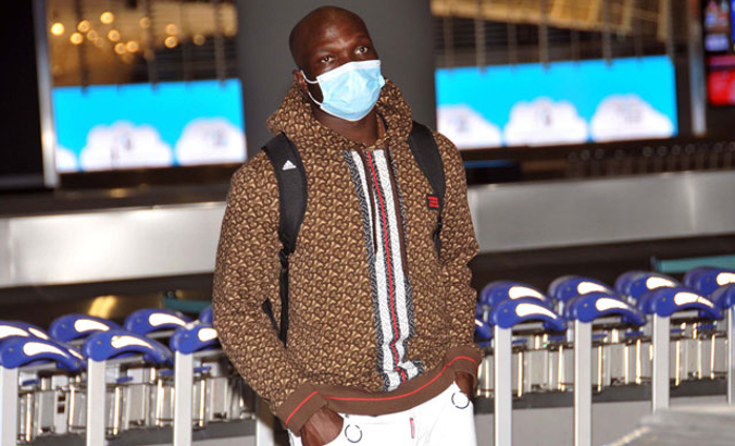 Aboubakar, İstanbul'a döndü