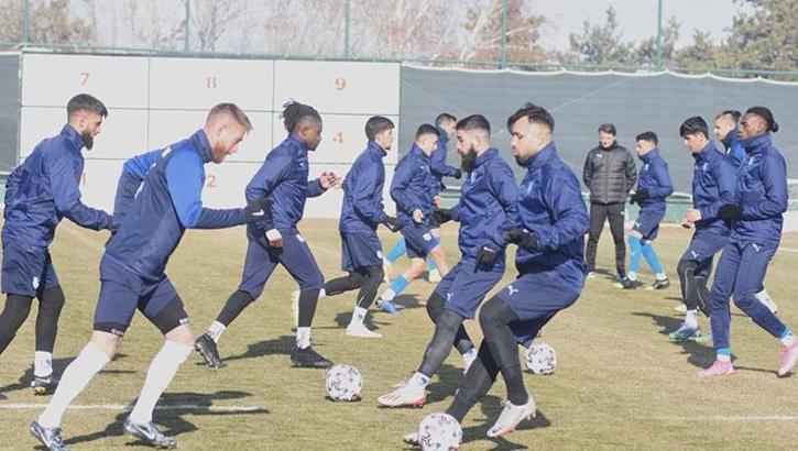 BB Erzurumspor Medipol Başakşehir maçına hazırlanıyor