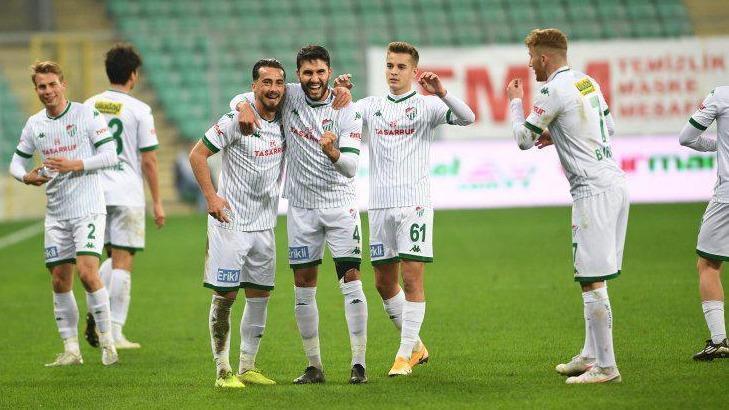 Bursaspor evinde güçlü