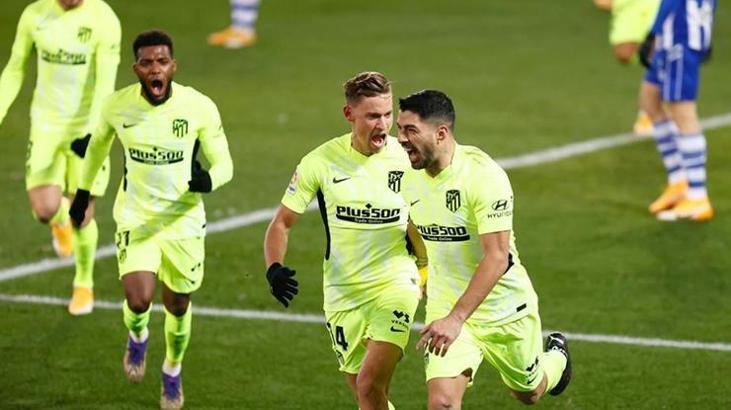 Atletico Madrid zirveyi bırakmadı