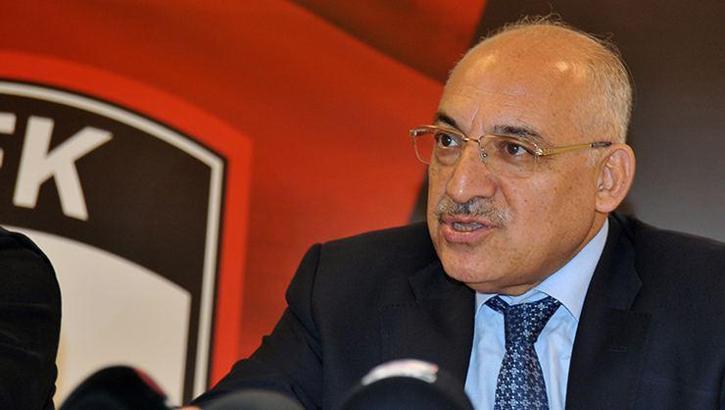 Gaziantep FK Başkanı Mehmet Büyükekşi'den hakemlere tepki