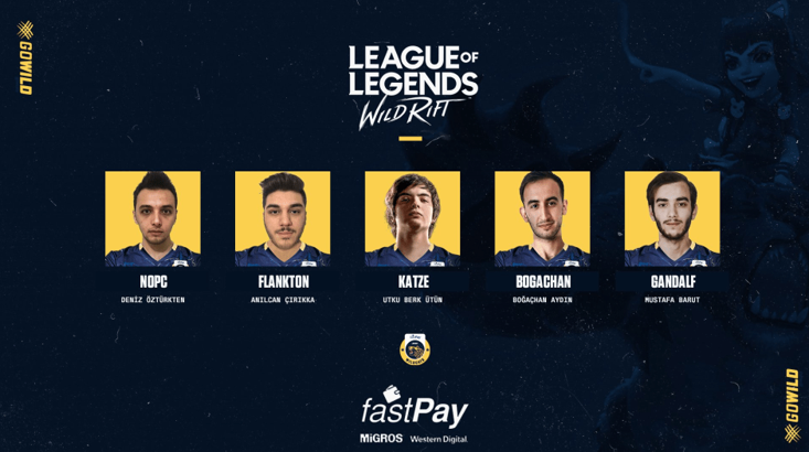 İstanbul Wildcats Wild Rift takımını duyurdu