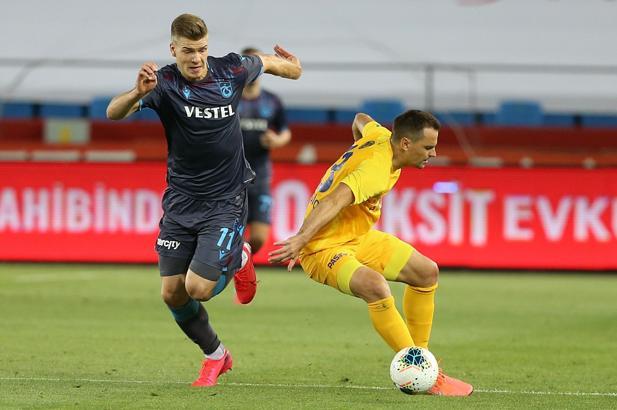 (ÖZET) Trabzonspor - Ankaragücü maç sonucu: 1-1