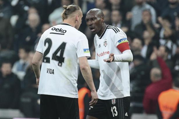 Atiba Hutchison ile Domagoj Vida arasında sert tartışma
