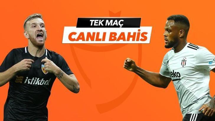 Kayserispor - Beşiktaş canlı... Kayserispor - Beşiktaş maçı kaç kaç?