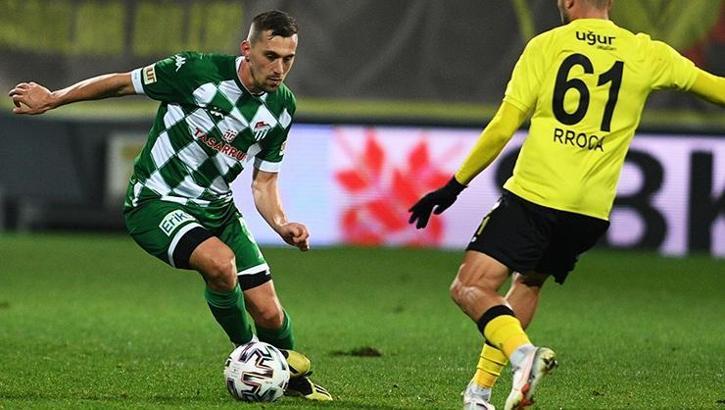 Bursaspor'da en çok süreyi Burak Altıparmak aldı
