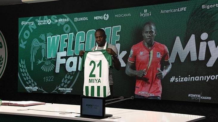 Konyaspor, Farouk Miya ile 3 yıllık sözleşme imzaladı