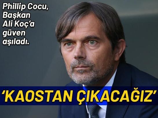 Phillip Cocu, Ali Koç'a güven aşıladı