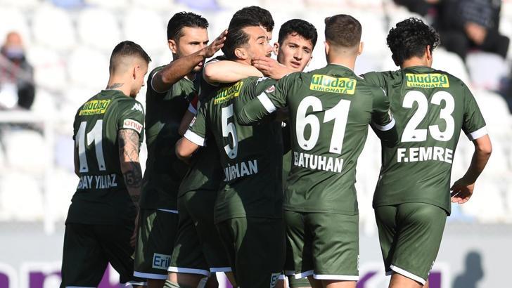 Bursaspor geçen sezonu yakaladı
