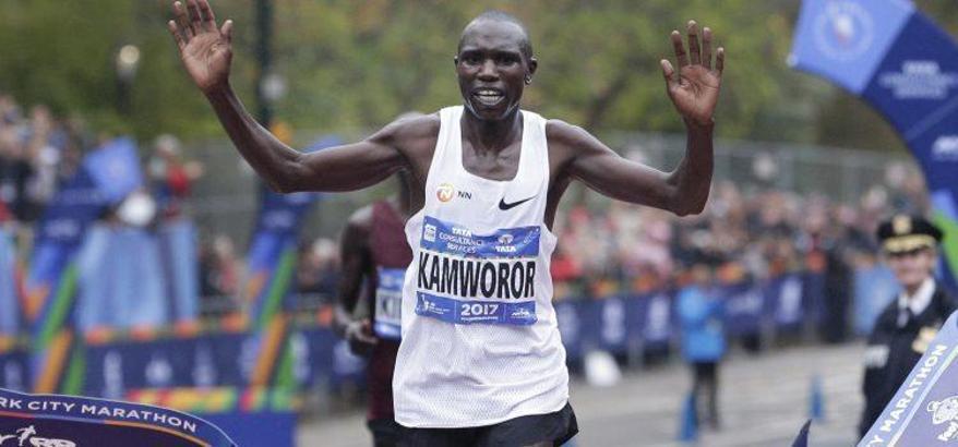 Rekortmen maratoncu Geoffrey Kamworor'a motosiklet çarptı