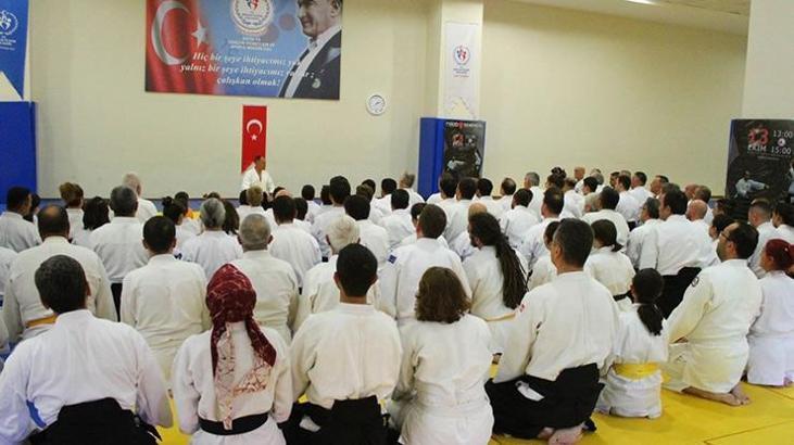 Antalya'da aikido semineri yapıldı