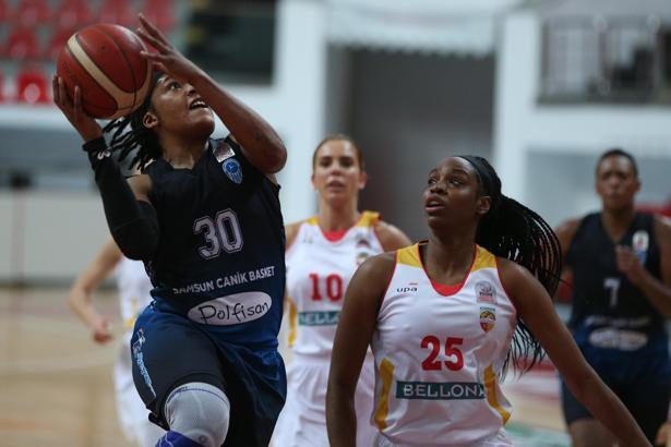 Bellona Kayseri Basketbol-Samsun Canik Belediyespor maç sonucu: 73-58