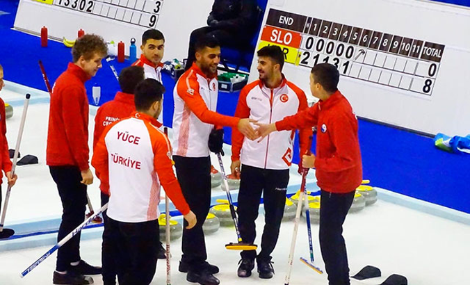Erkek Curling Milli Takımı, Hırvatistan'ı mağlup etti