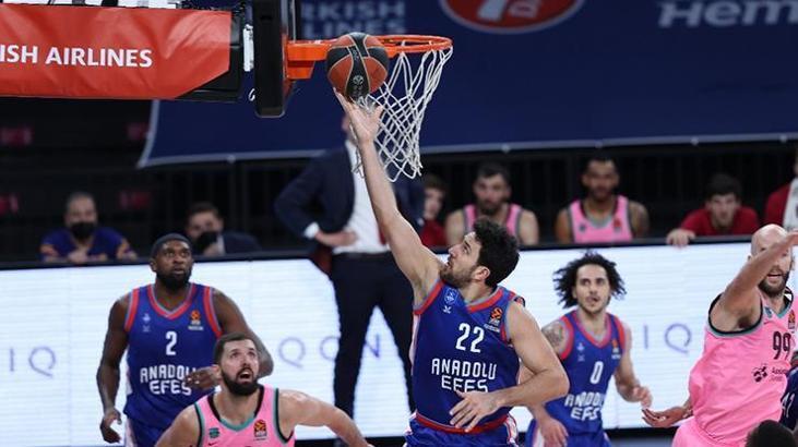 Euroleague'de Anadolu Efes'in konuğu Real Madrid