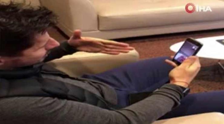 Emre Belözoğlu'ndan, korona virüs hastası İbrahim Eyin'e moral telefonu